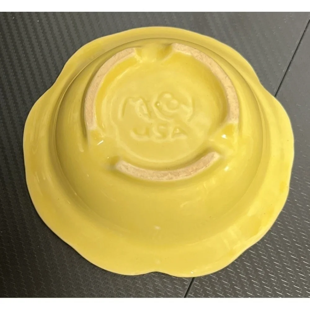 Vintage McCoy Pottery Yellow Kitchen Small Bowl
